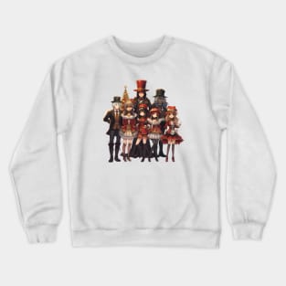 Christmas With Your Favorite Anime Crewneck Sweatshirt